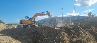 Le macerie dello stadio Del Duca di  Ascoli Piceno per la riqualificazione dell’ex Sgl Carbon